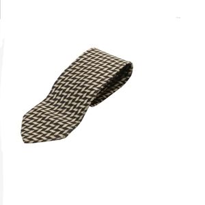 Patterned Silk Necktie